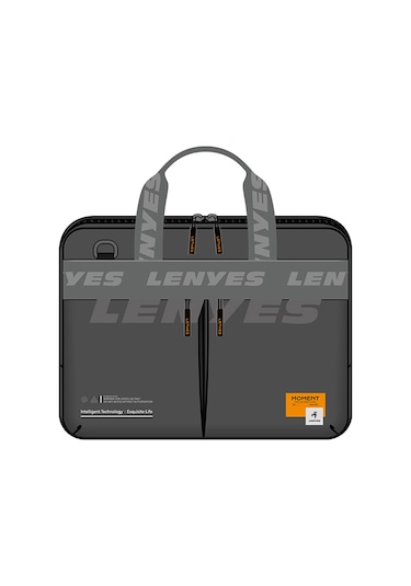 Lenyes Lb591 15-16 İnç Laptop Çantası 500d Kumaş Su Geçirmez Gri