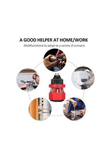 Moveevo 12'li Çok Amaçlı Mini Tornavida Seti - Taşınabilir Tamir Ve Montaj Aracı