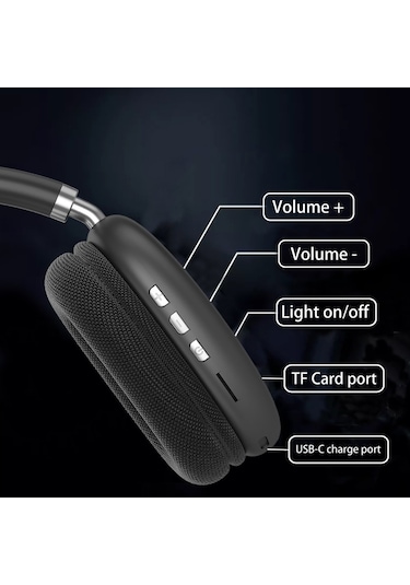 Earldom ET-BH102 Bluetooth 5.0 Kulak Üstü Kulaklık