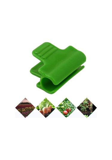 48 Adet Bahçe Hortumu Kelepçesi, Bahçe Kulübesi Film Aksesuarları, 16 Mm Dış Çap, Bitki Desteği, Sera Plastik Kelepçeleri, Yeşil Diğer