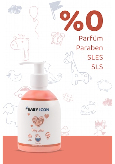 Babyıcon Organik Vegan Nemlendirici Yüz Ve Vücut Bebek Losyonu