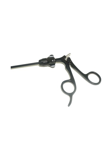 ﻿Barışhan Medikal Laparoskopik Reusable Allis Kavrayıcı Doku Forsepsi 5 x 330 MM 20 MM Siyah