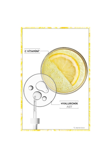 Garnier C Vitamini Parlaklık verici Kağıt Yüz Maskesi 28 Gr