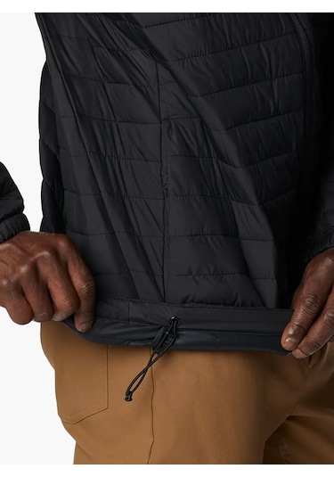 Columbia Wo6284 Silver Falls Hooded Synthetic Insulated Jacket 2034501 010 Siyah