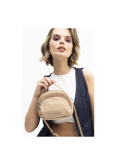 Benetton Bnt 1208 Çapraz Çanta Ten Ten