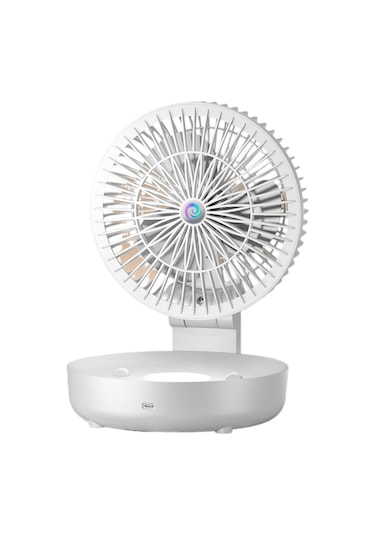 Usb Çok Fonksiyonlu Katlanır Sirkülasyon Fanıbeyaz Beyaz