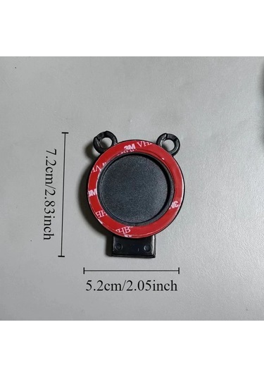 Fochsia Siyah Manyetik Telefon Askılı Kemer Çantası Tutucu Eller Serbest