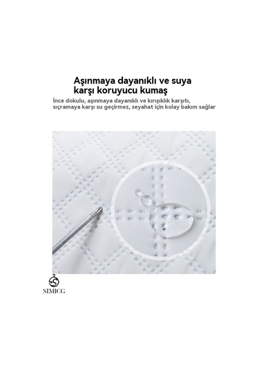 Çok İşlevli, Islak Ve Kuru Ayırma Özelliğine Sahip Su Geçirmez Seyahat Çantası Siyah