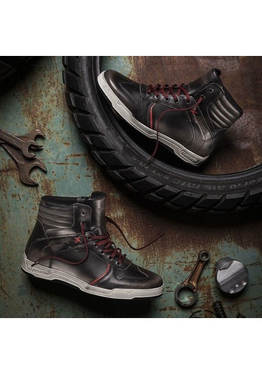 Stylmartin Iron Black Nero Korumalı Motosiklet Ayakkabısı