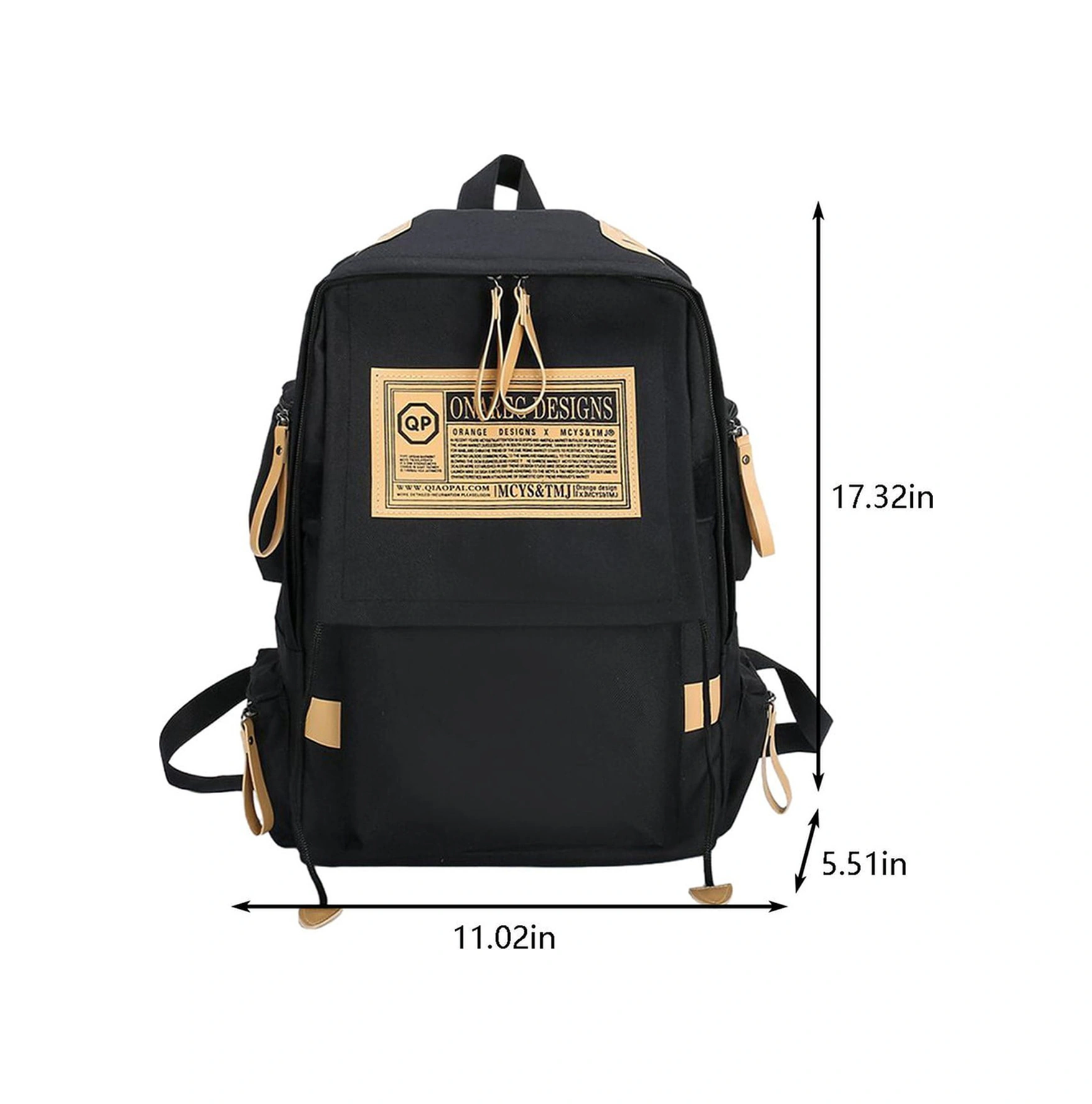 Yuntech01 Erkek Spor Outdoor Sırt Çantası 2022 Yeni Model Büyük Kapasiteli Oxford Kumaşı Siyah Çok Renkli