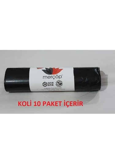 Merçöp Hantal Özel Çekım Çöp Torbası 50'Lı Kolı