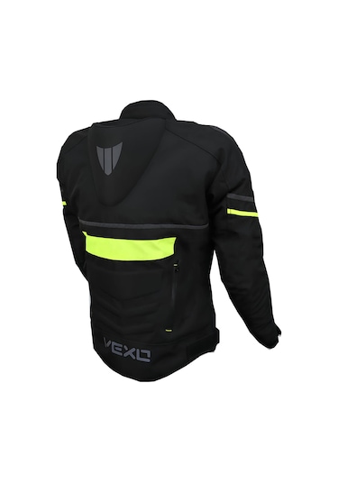 Vexo California Motosiklet Montu Neon Sarı - Siyah
