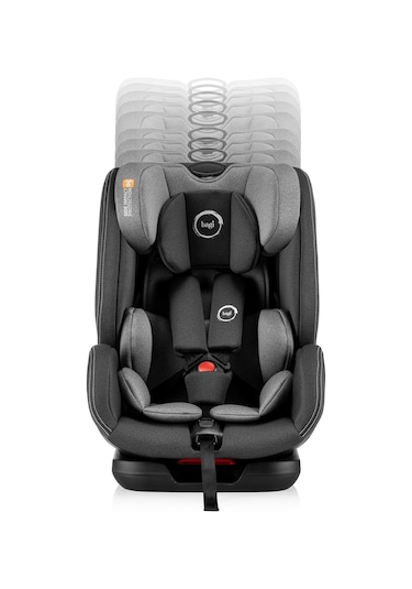 Bagi Transformer İ-size Oto Koltuğu 9-36 Kg Grey