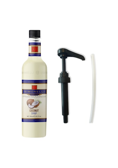 Simonelli Hindistan Cevizi Kahve Şurubu 700 ML + Pompa