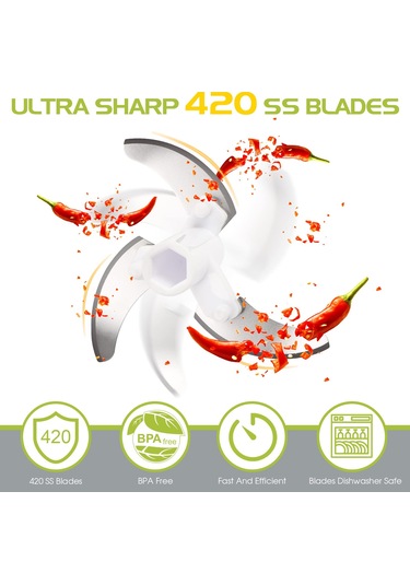 Bağcıklı Manuel Gıda Doğrayıcı A'a Diğer