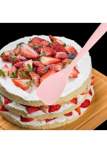 Mavi Pişirme Spatulası Kullanışlı Rahat Kavrama Kolay Temizlenebilir Ördek Dili Kürek Pişirme Mutfak Malzemeleri