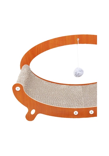 Homyl Kedi Tırmalayıcı Karton Yuva Kitty House Oyun 50cmx26cm