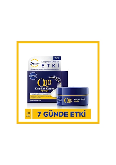 Nıvea Q10 3 Adımlı Kırışıklık Karşıtı Bakım Seti