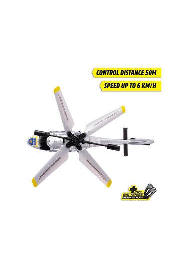 Rc Polis Helikopteri Çok Renkli