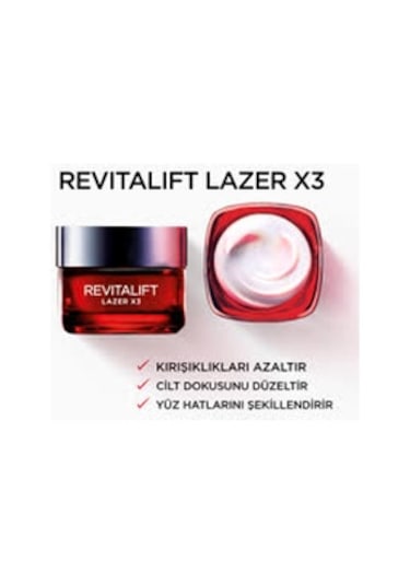 L'Oreal Paris Revitalift Lazer Yaşlanma Karşıtı Gündüz + Gece Kremi Seti