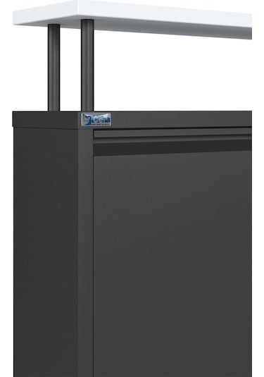 Ceha Tablalı 4'lü Metal Ayakkabılık - Siyah K.AYK-2.4 /B/P 9005