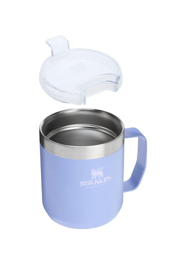 Stanley The Everyday Camp Mug .23l / 8oz Hydrangea Termos Bardak-30140 Açık Mavi