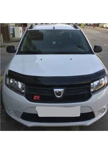 Kingstar Dacia Logan 2004-2012 Kaput Koruyucu Rüzgarlık Siyah
