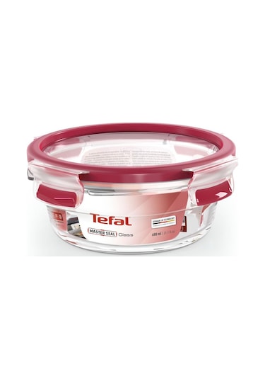 Tefal Masterseal Fresh Cam Saklama Kabı 0.6 L Yuvarlak