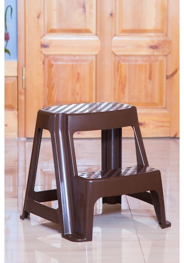 Basamaklı Tabure (Kahverengi)