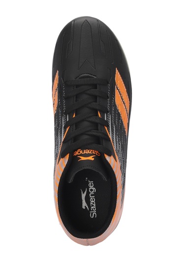 Slazenger CAMBLY KR Erkek Çocuk Halı Saha Siyah / Turuncu Futbol Ayakkabısı