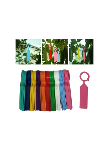 Homyl 100x Asılı Bitkiler Etiketleri Pot Işaretleyici Kreş