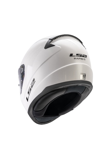 Ls2 Rapid 2 Motor Kaskı Yeni Seri Beyaz Ece 22.06