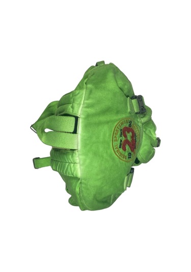 Kaliteli Tek Gözlü Vintage Disayn Unisex Sırt Günlük Okul Gezi Kamp Trekking Çantası Kc Ahtapot Bag Haki Yeşil