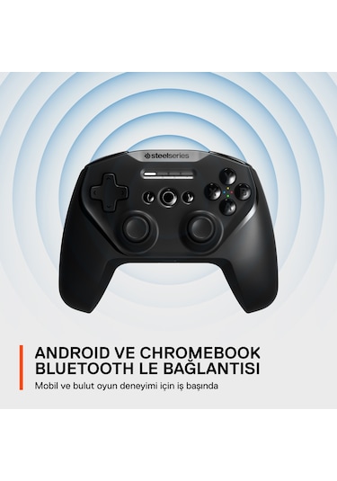 Steelseries Stratus+ Android ve Windows İçin Bluetooth Gamepad