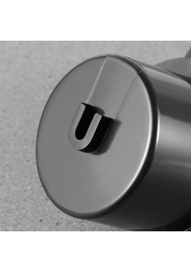 Qingmipy Siyah Plastik Taşınabilir Bardak Tutucu - Sandalye, Koltuk, Araç Ve Masa İçin 2'li Set