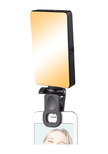 Andoer W140 Cep Klipsli Led Video Işığı Siyah Diğer