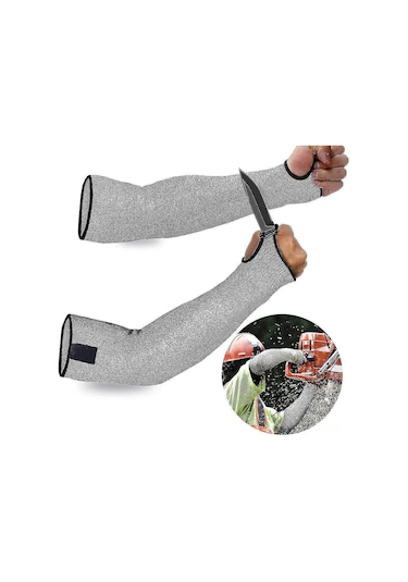 Moveevo Yüksek Koruma Sağlayan Anti-kesik Kol Kılıfı - Hppe+nylon+spandex Malzeme, 45cm, Erkek Ve Kadın İçin Uygun Çok Renkli