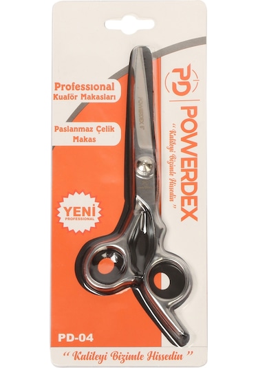 Powerdex PD-04 6" Paslanmaz Çelik Kuaför Makası
