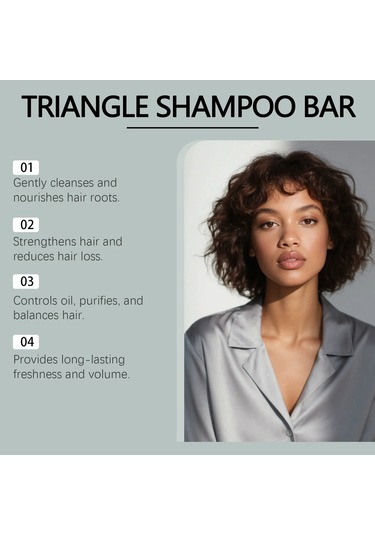 Vkemall Bitkisel Bakım Saç Sabunu - Kuru Ve Kıvırcık Saçlar İçin Besleyici, Yumuşak Ve Parlak Saç Sonucu, Rahat Ve Yağsız Kafa Derisi - Yeşil Kuru