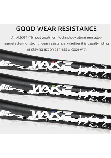 Samdoo Alüminyum Dağ Bisikleti Yanağı 780mm Kırmızı - Ergonomik, Hafif Ve Kontrollü Sürüş Deneyimi Kırmızı