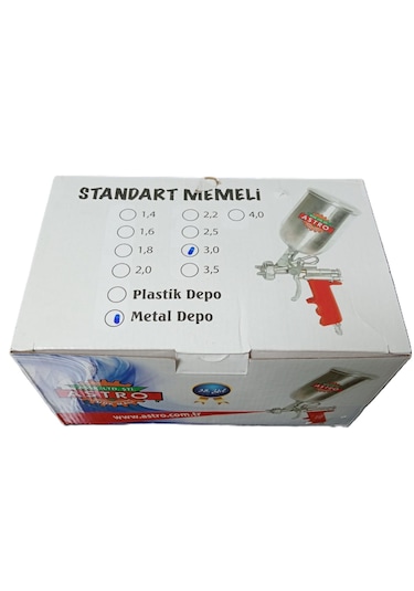 3 Numara Üstten Hazneli Metal Depolu Jelkot Tabancası
