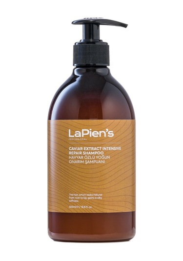 Lapien's Yıpranmış Hasarlı Saçlar İçin Havyar Özlü Yoğun Onarıcı Şampuan 500 ML