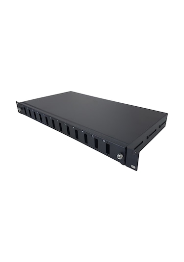 Cabex - 12 Port 1U 19" Sc Fiber Optik Patch Panel