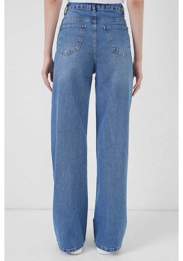 Gabria Bol Paça Jean Pantolon Mavi