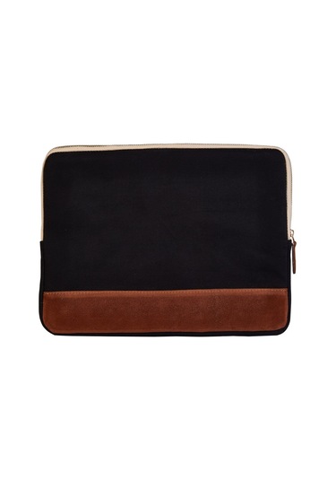 Just Black 15-16 İnç Laptop / Macbook Uyumlu Kılıfı Siyah