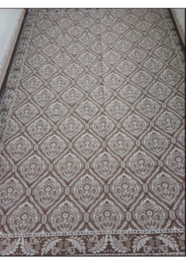 Savan Dokuma Halı Örtüsü 6m² 200 300cm Kale Kahve6 Kahverengi