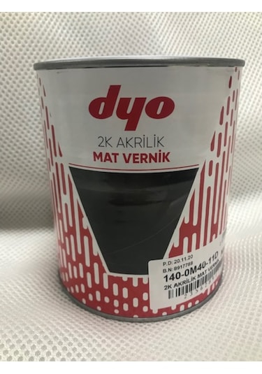 Dyo 2K Akralik Mat Vernik 1 Lt