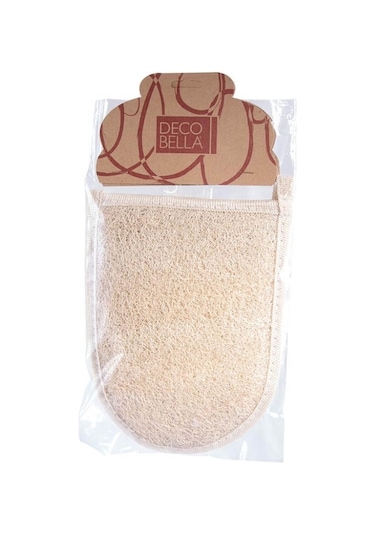 Decobella Kabak Organik Eldiven Lif, Doğal Ve Cilt Dostu Peeling