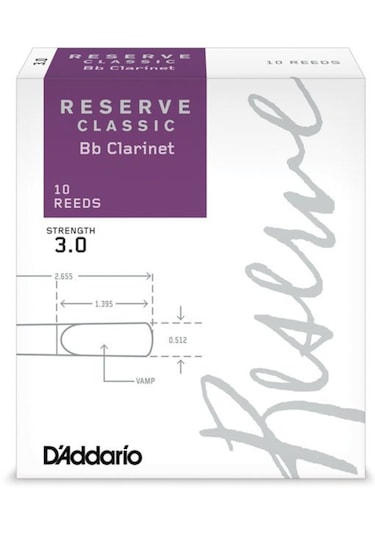 Rico clarinet 2024 reeds 3