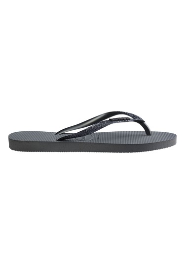 Havaianas Kids Slim Glitter Kadın Plaj Terliği 4146975 Gümüş
